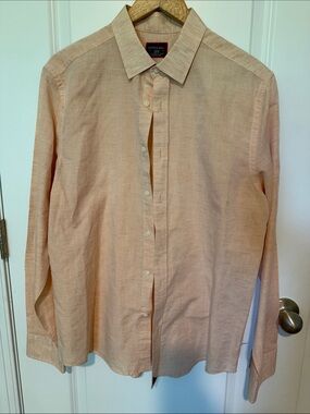 UNTUCKit Peach Slim Fit Button-Down Shirt
